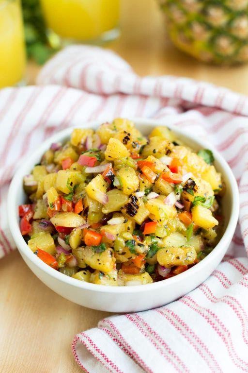 Grilled Pineapple Salsa