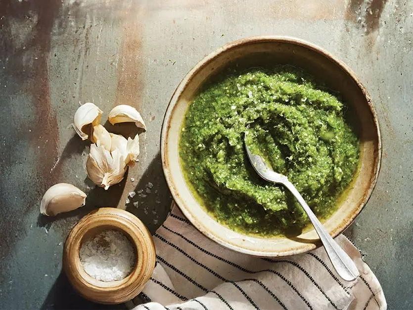 Grilled Poblano Salsa Verde