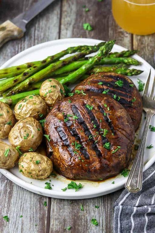 Grilled Portobello Mushroom Steaks