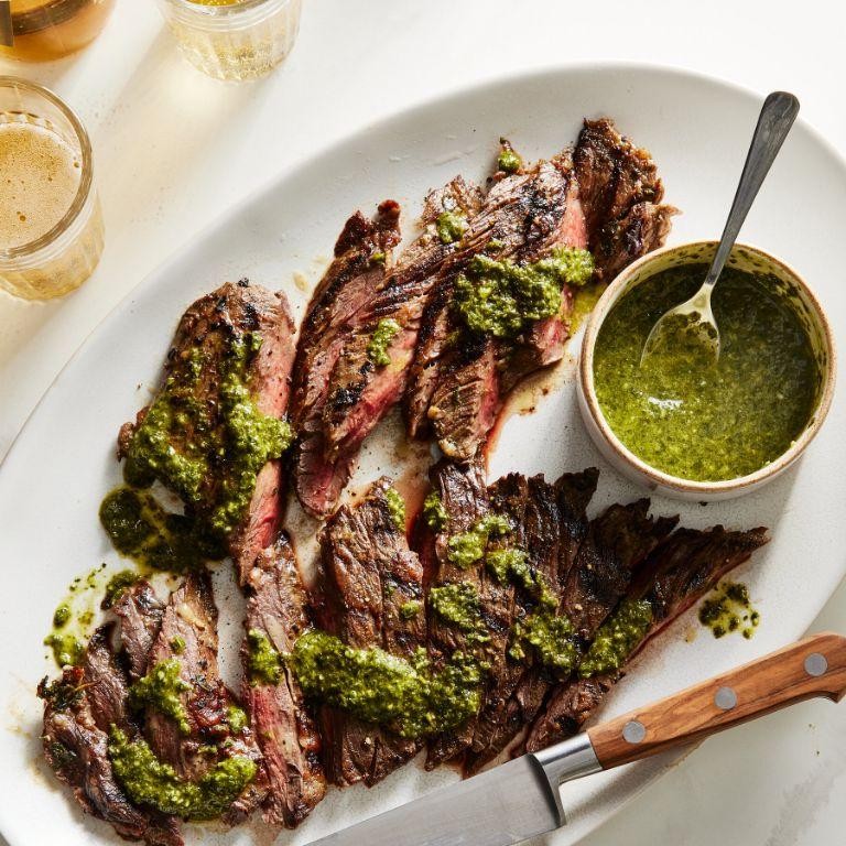 Grilled Sofrito Skirt Steak