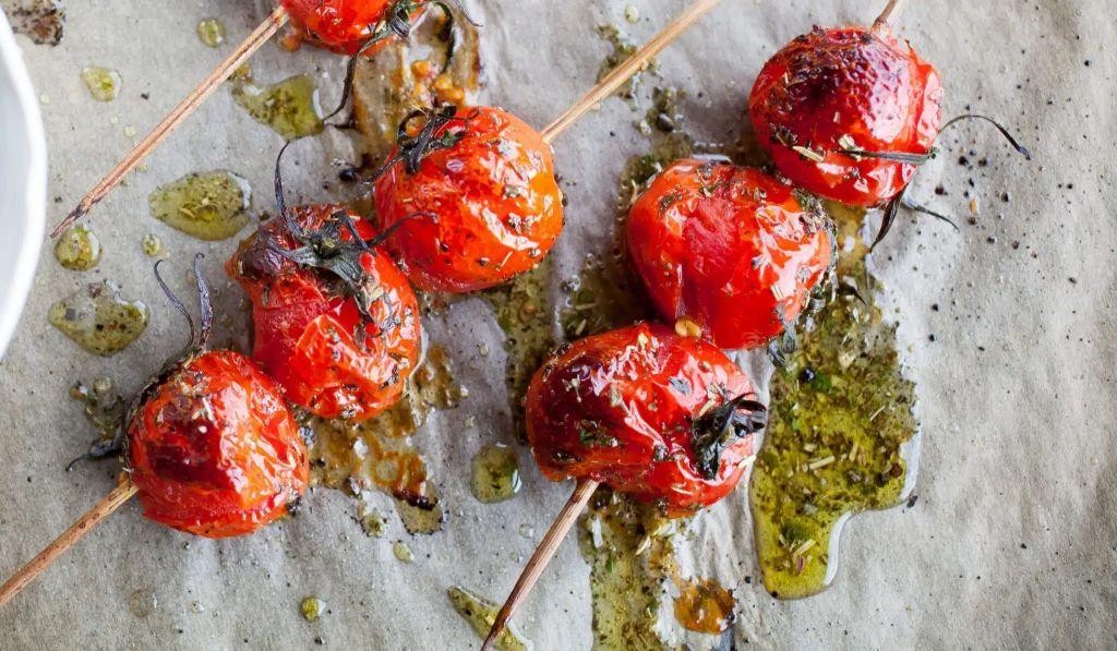 Grilled Tomato Skewers