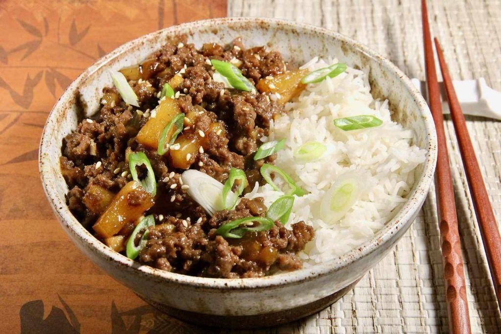 Ground Beef Teriyaki Bowls