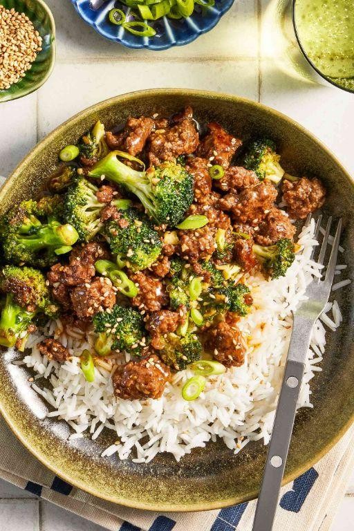 Ground Beef and Broccoli Stir-Fry