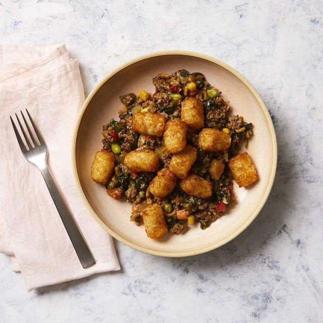 Ground Beef and Quinoa Shepherd