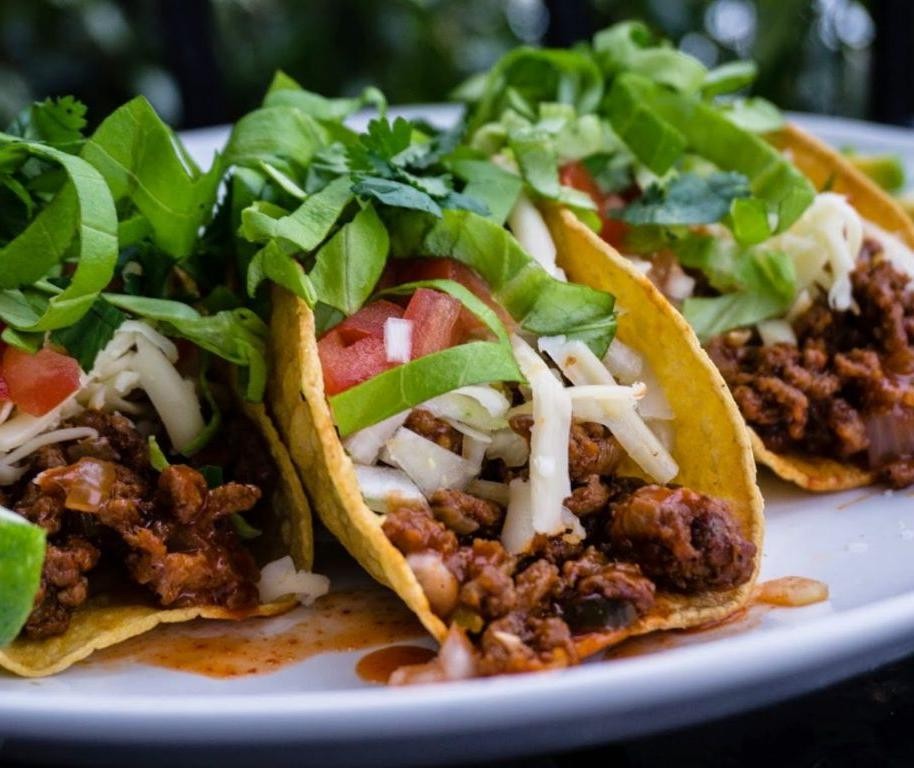 Ground Beef and Sausage Tacos