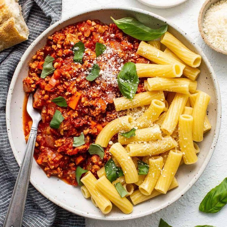 Ground Chicken Breast Bolognese Sauce