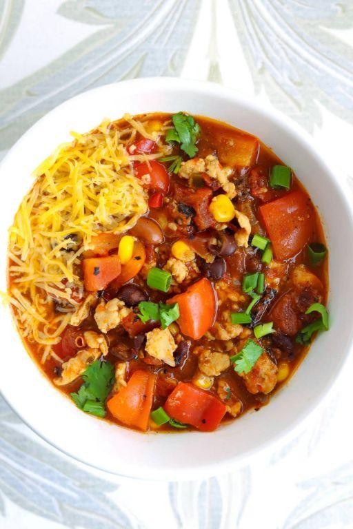 Ground Chicken and Zesty Tomato Chili