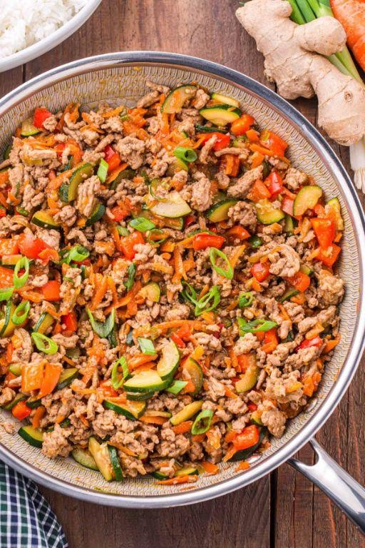 Ground Turkey Stir-Fry