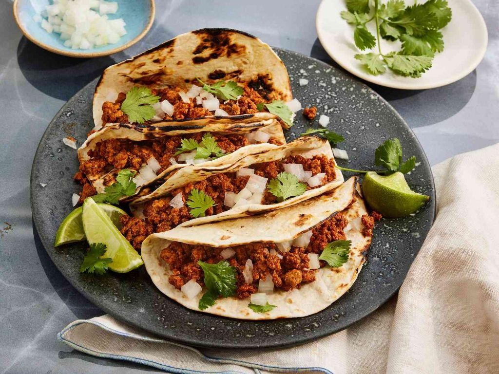 Ground Turkey Tacos with Fresh Salsa