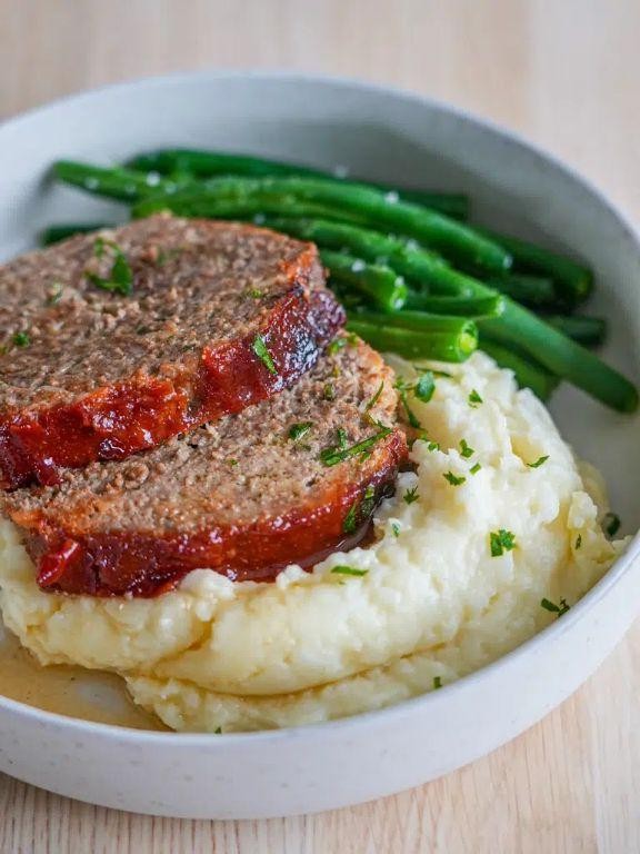 Groundhog Meatloaf with a Tangy Glaze