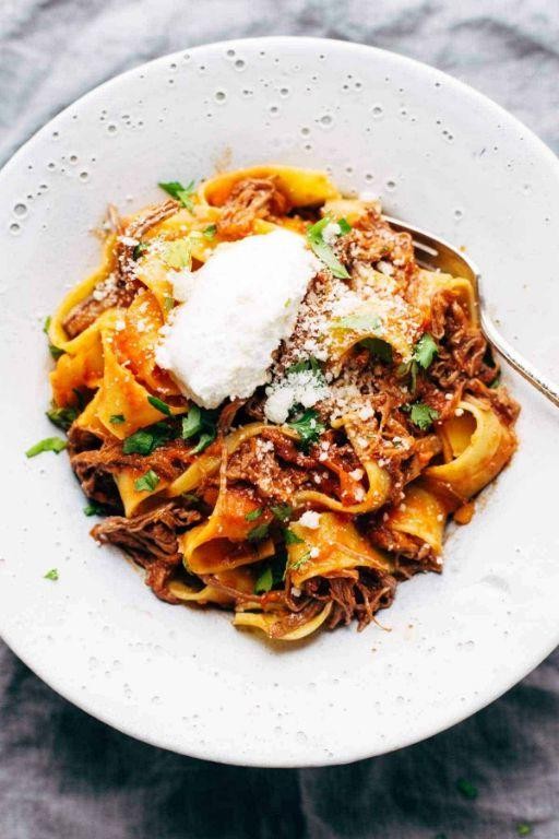 Groundhog Ragu over Fresh Pappardelle