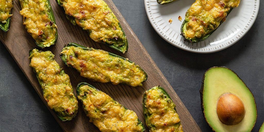 Guacamole-Stuffed Jalapeños