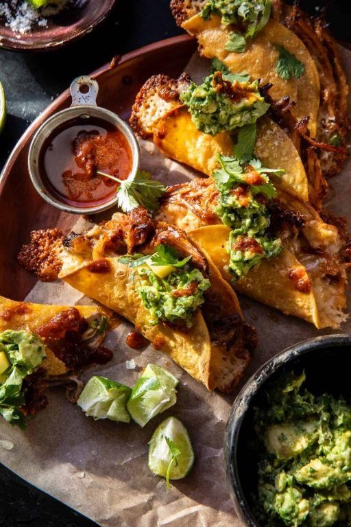 Guacamole-Topped Carnitas