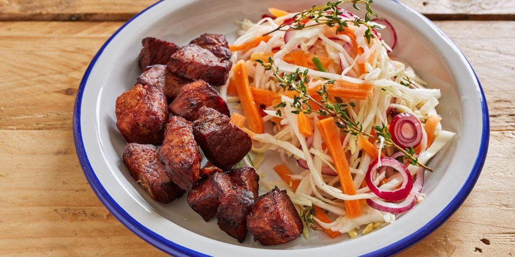 Haitian Griot with Pikliz