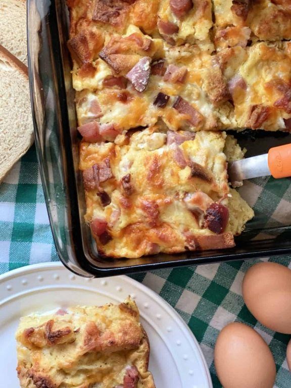 Ham and Cheese Breakfast Casserole