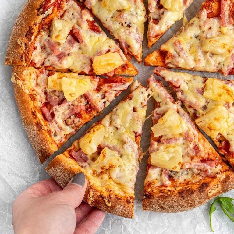 Ham and Pineapple Pizza