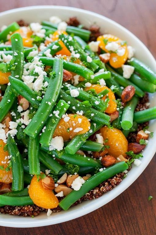 Haricot Vert and Quinoa Salad with Citrus Dressing