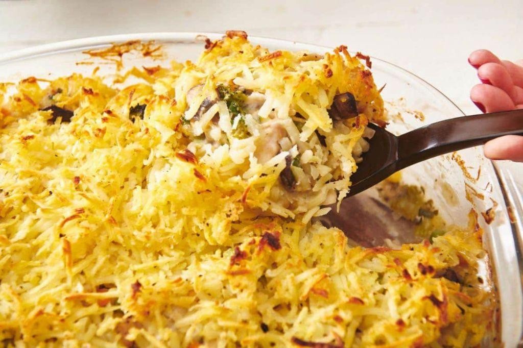 Hash Brown Chicken Pot Pie