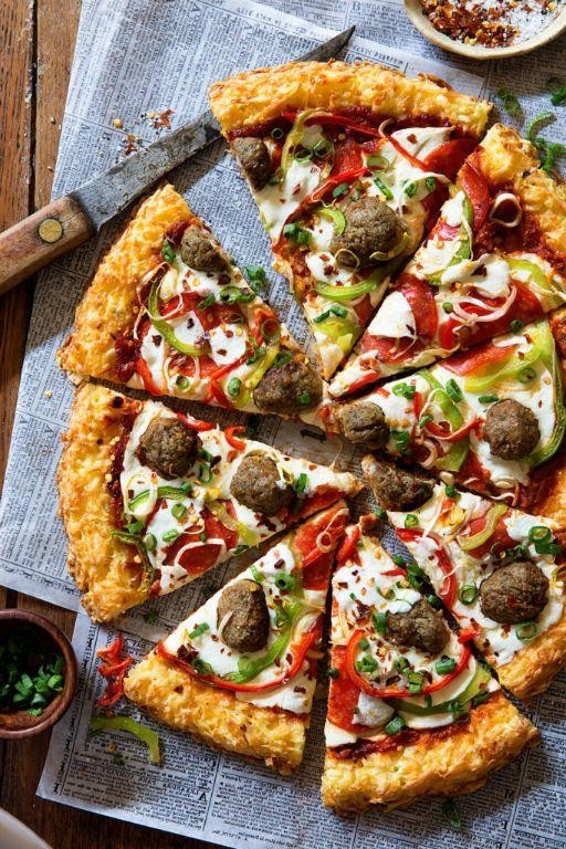 Hash Brown Pizza Crust