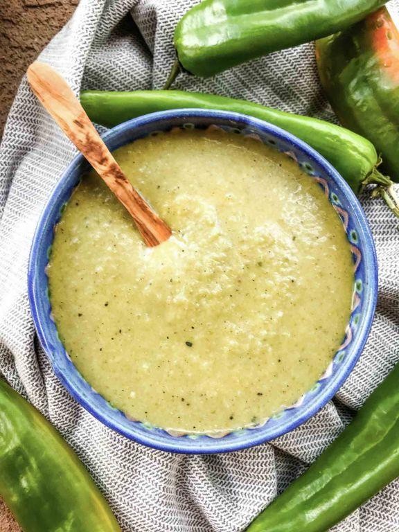 Hatch Green Chili Enchilada Sauce