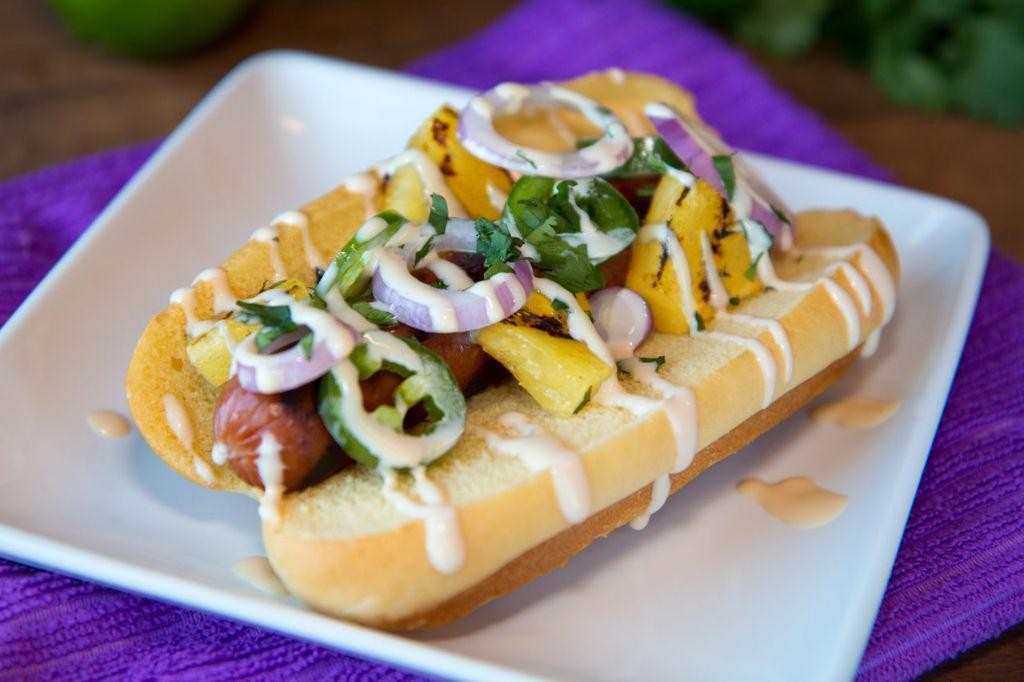 Hawaiian Pineapple Teriyaki Dogs