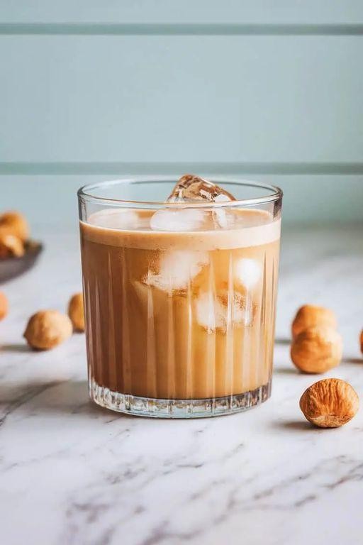 Hazelnut Coffee with Nutty Liqueur