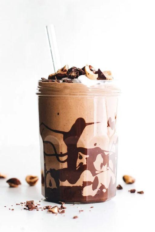 Hazelnut Toffee Chocolate Shake
