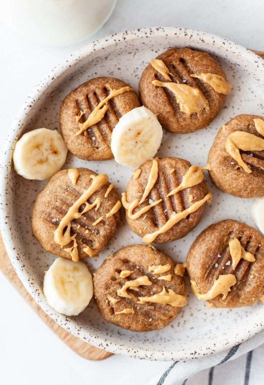 Healthy Banana Biscuit Nibbles