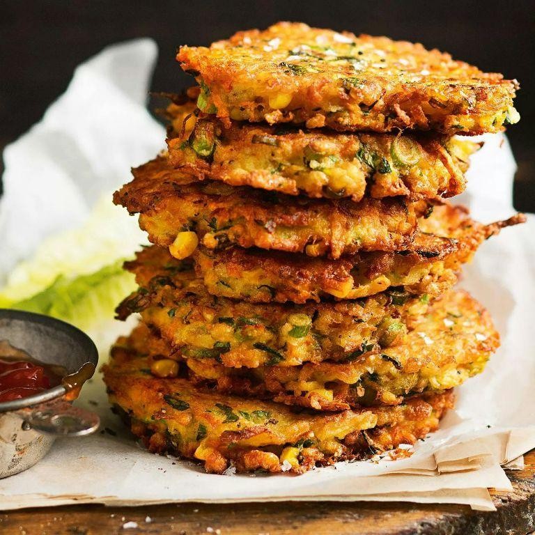 Healthy Corn and Quinoa Fritters