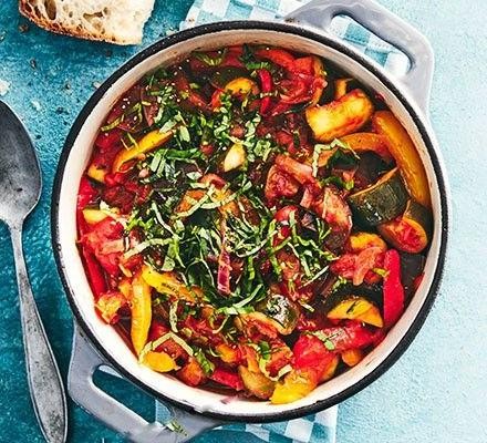 Healthy Crock Pot Ratatouille