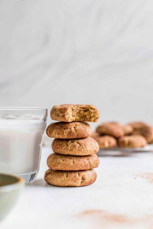 Healthy Whole Wheat Snickerdoodles