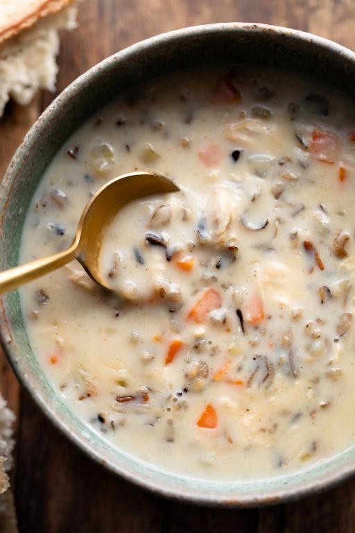 Heartwarming Slow Cooker Chicken and Wild Rice Soup