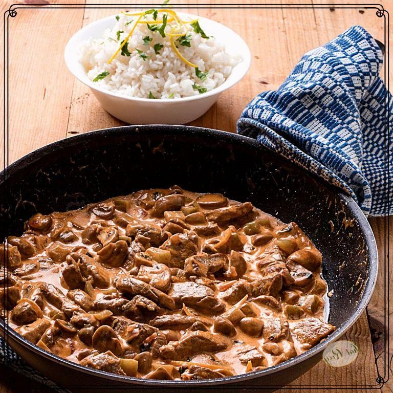 Hearty Cast Iron Skillet Beef Stroganoff