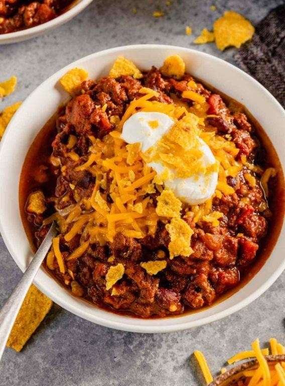 Hearty Ground Beef Chili