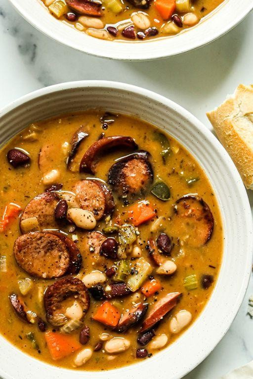 Hearty Sausage and Bean Soup