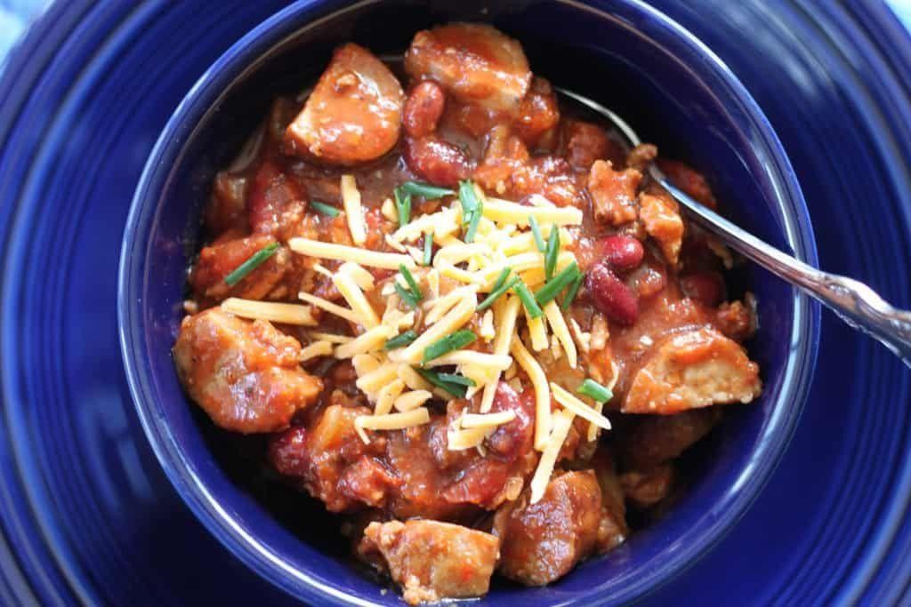 Hearty Turkey Kielbasa Chili