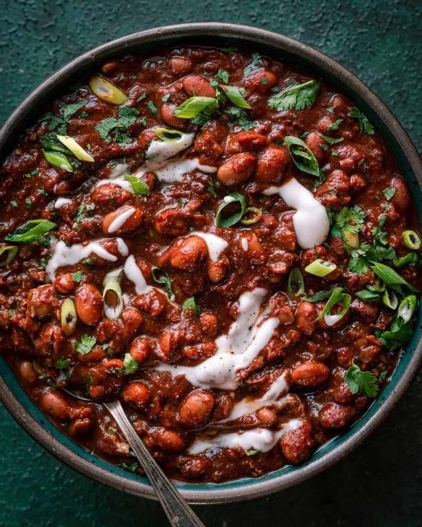 Hearty Vegan Dutch Oven Chili