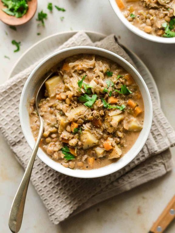 Hearty Vegan Sauerkraut Stew