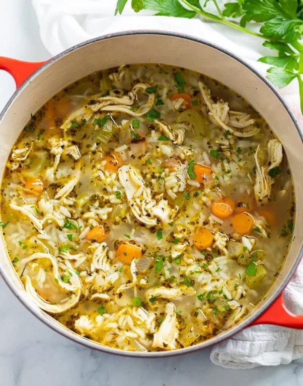 Hearty Vegetable Chicken and Rice Stew