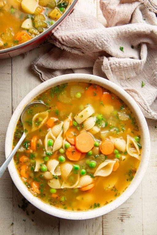 Hearty Vegetable Noodle Soup