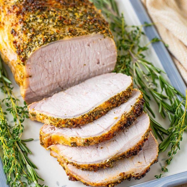 Herb Crusted Boneless Pork Ribs