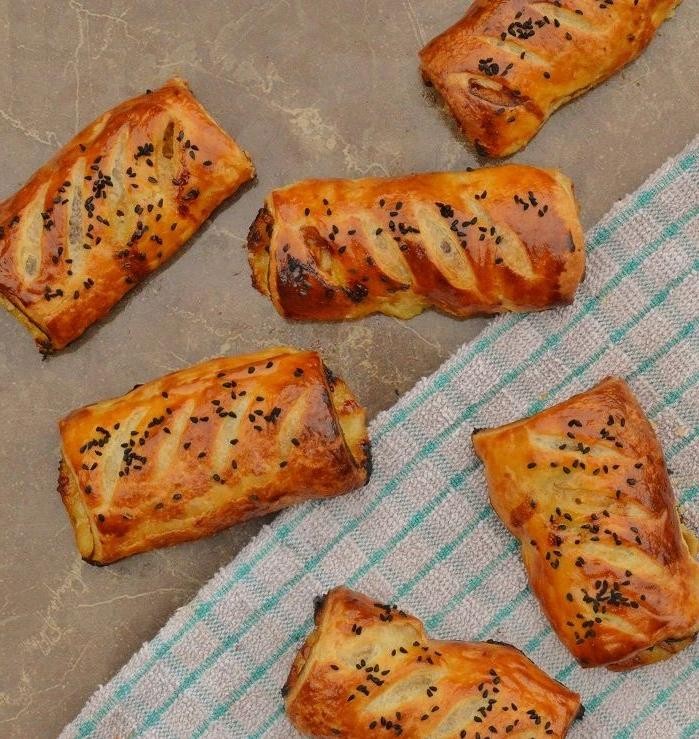 Herb and Garlic Sausage Rolls