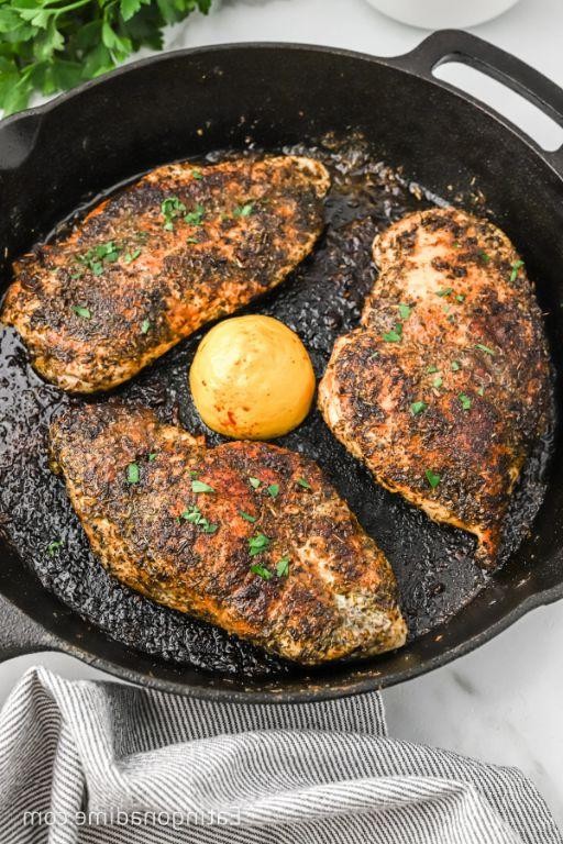Herb-Crusted Cast Iron Skillet Chicken