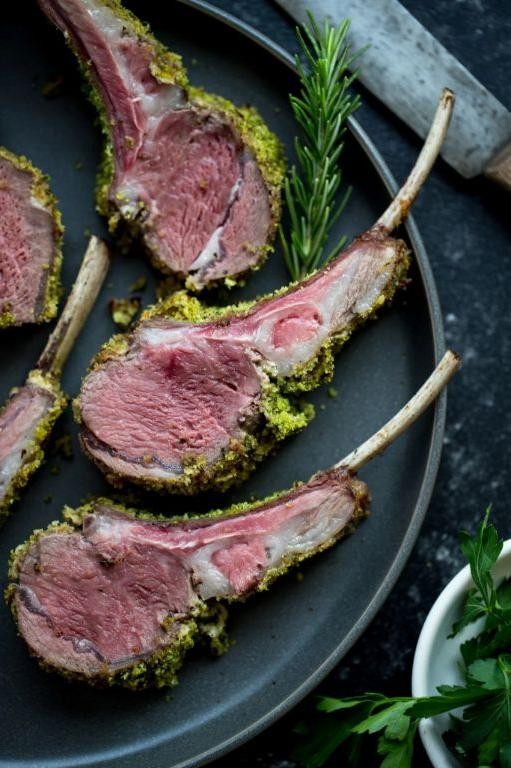Herb-Crusted Rack of Lamb