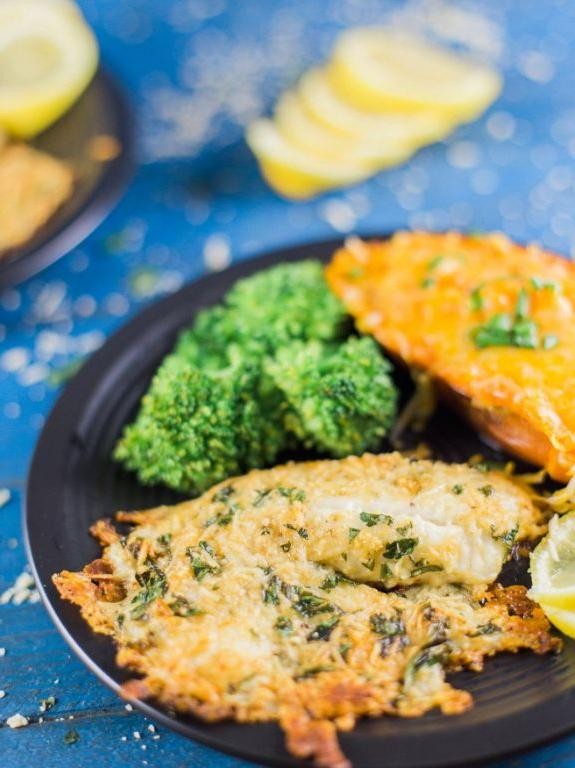 Herb-Crusted Skillet Tilapia with Fresh Parsley