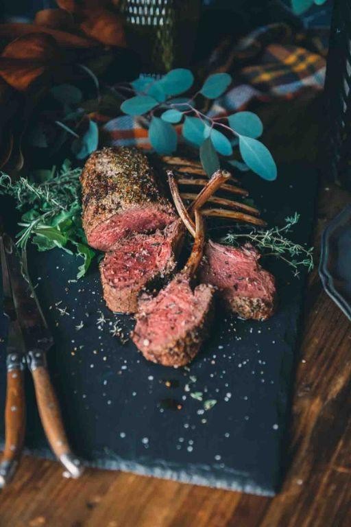 Herb-Crusted Venison Roast