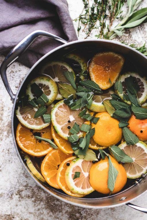 Herb-Infused Citrus Turkey Brine
