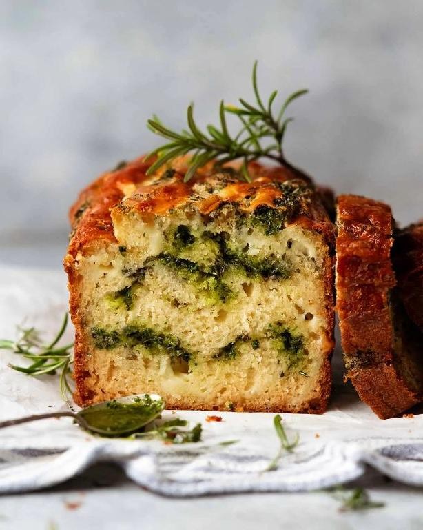 Herb-Infused Garlic Cheese Loaf