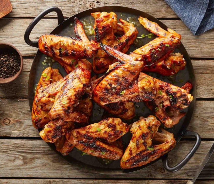 Herb-Infused Mediterranean Fried Turkey Wings