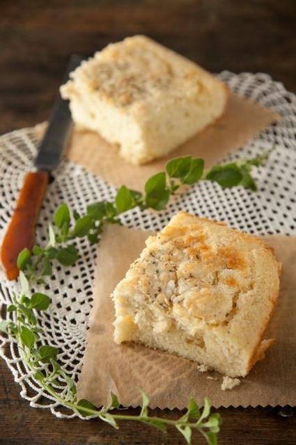 Herb-Infused Savory Cornbread